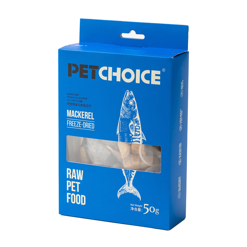 Pet Choice Freeze-Dried Mackerel Cat Food Dog Treat